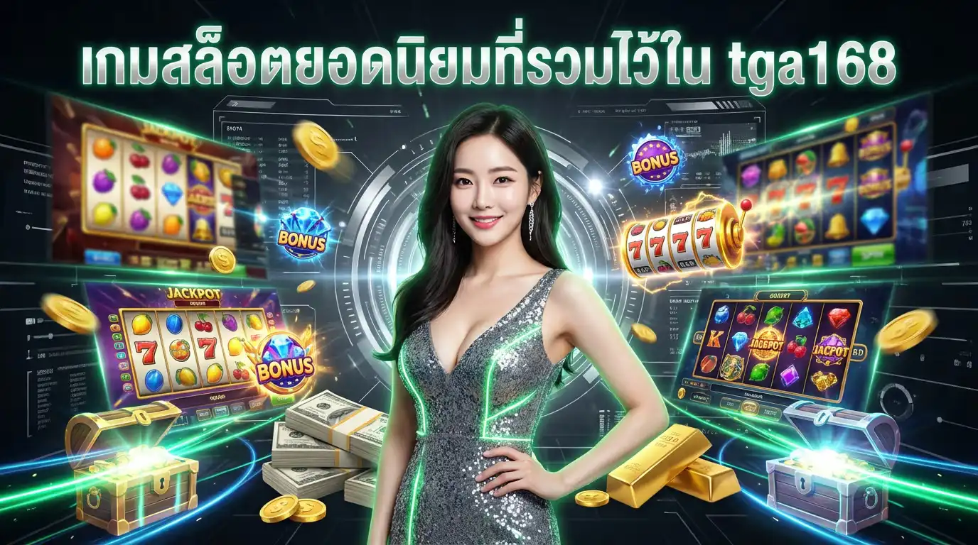 เกมสล็อตยอดนิยมที่รวมไว้ใน tga168
