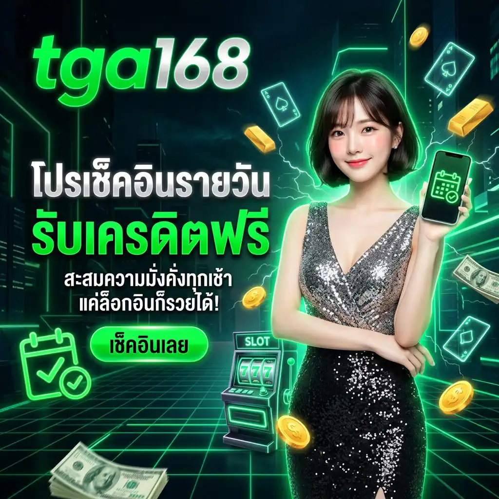 โปรโมชั่น เช็คอินรายวัน (Daily Login) สะสมโบนัสทุกเช้า